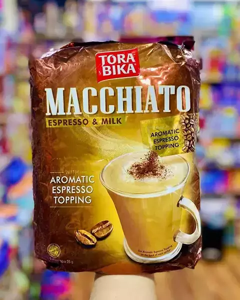 کافی میکس ماکیاتو اسپرسو و شیر Torabika ترابیکا بسته 20 عددی